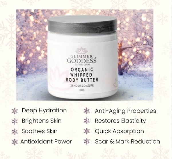 GLIMMER GODDESS Organic Whipped Body Butter - Image 5