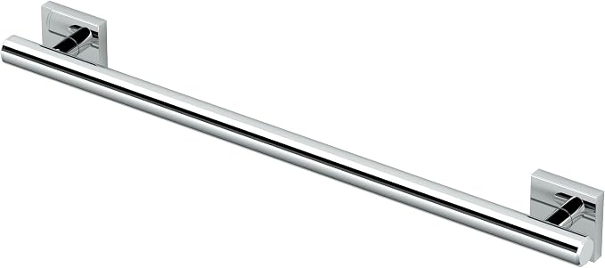 Gatco 944 Elevate 24" L Grab Bar, Chrome/ADA Compliant Stainless Steel Safety by Gatco