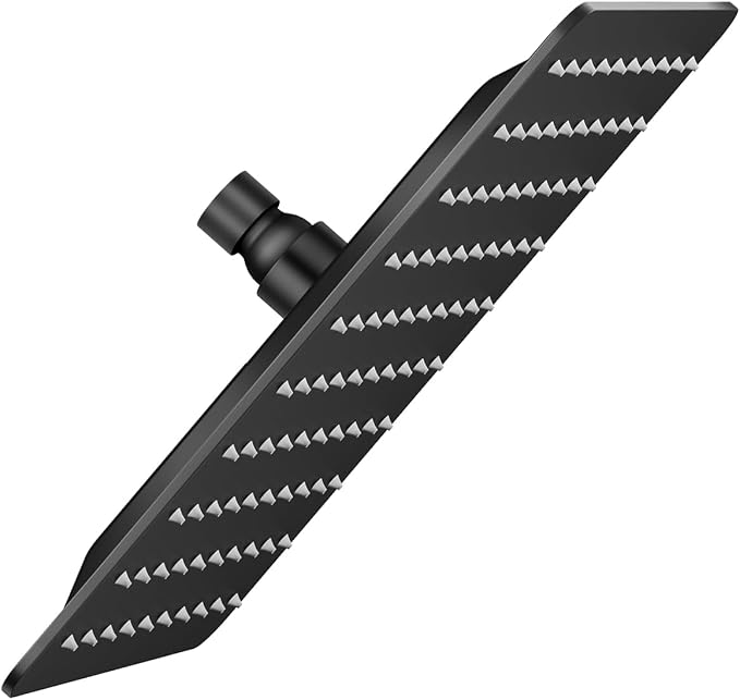 VBFF-Shower Head, rain shower head, 8 inch- Square Shower Head, 1.8 GPM Flow by VBFF
