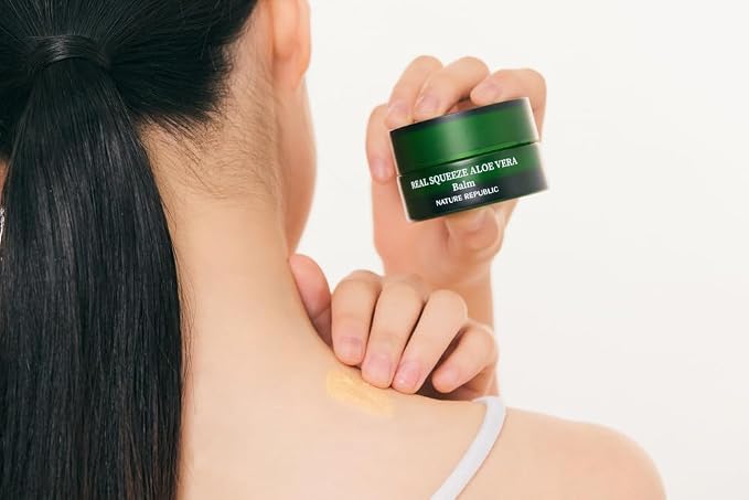Nature Republic Real squeeze aloe vera Balm –Skin Relief & Moisturizing Multi - Image 5