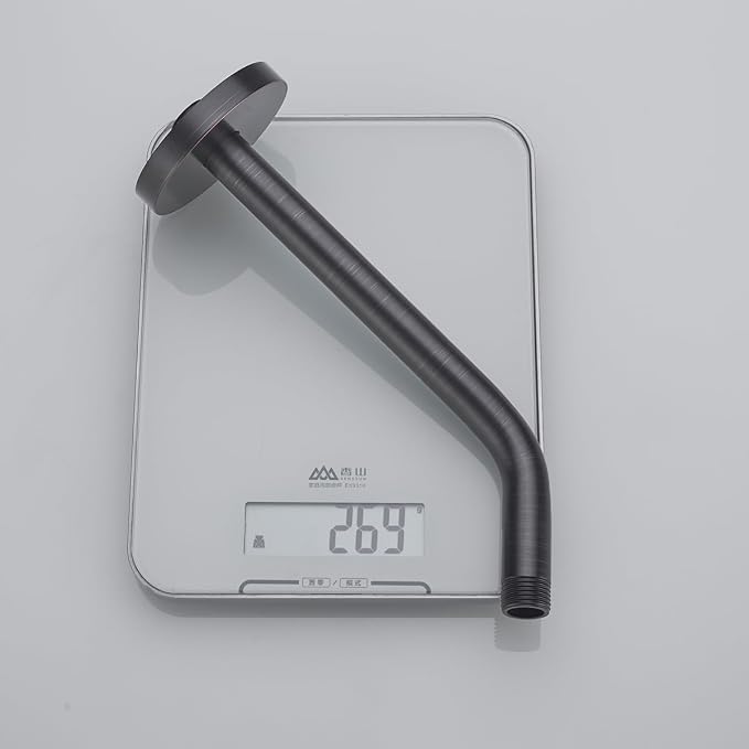 Shower Arm with Flange, Made of 304 Stainless Steel Shower Extension Extender - Image 6