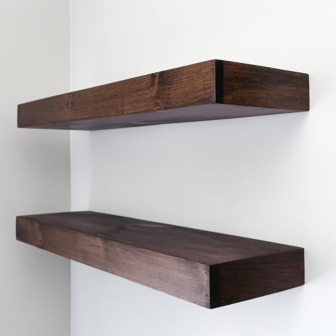 Urbandi Modern Floating Shelves 3 Inches Thick - Image 5