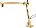 Shower Head Extension Arm, 16 Inch Solid Brass Adjustable Extender by Unknown