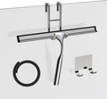 Stainless Steel Squeegee for Shower Glass Doors, 10-Inch All-Purpose Squeegee by SSTOOHL