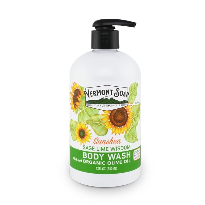 VERMONT SOAP Body Wash, Natural Body Wash by VermontSoap