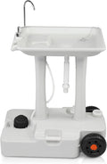VINGLI 30L Upgraded Portable Sink| Rolling Hand Wash Basin Stand by VINGLI