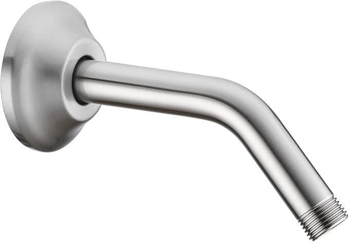 BESTILL Wall Mounted 6 Inch Shower Head Arm, Shower Arm and Flange Included by BESTILL