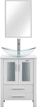 eclife 24" Modern Bathroom Vanity Sink Combo Freestanding Cabinet by eclife
