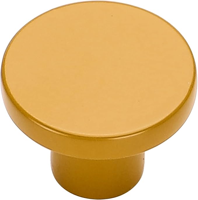 Ravinte 5 Pack Cabinet Knobs Earthy Yellow Kitchen Cabinet Knobs Round Dresser by Ravinte