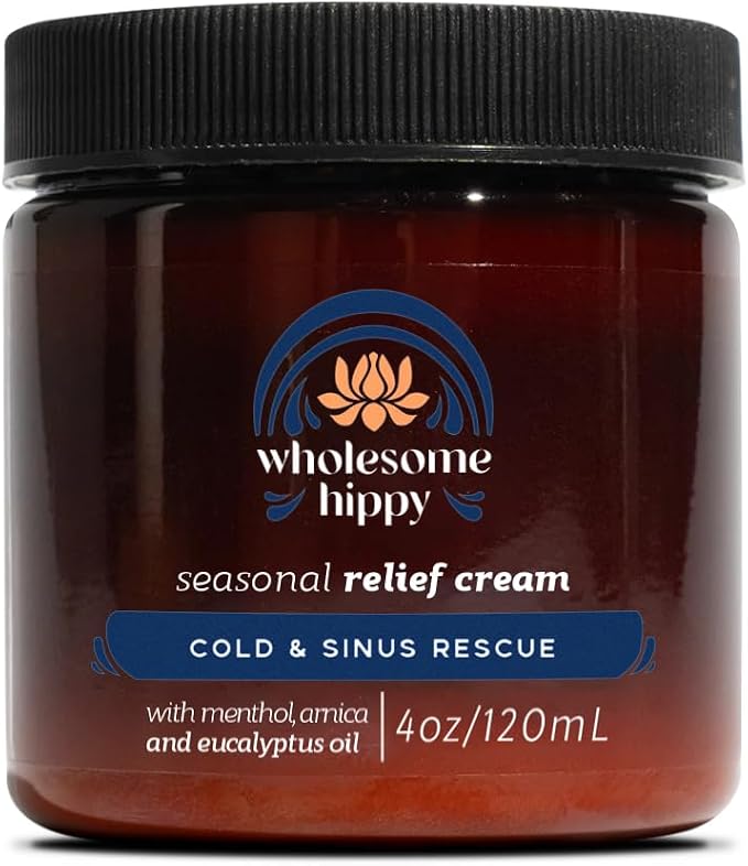 Wholesome Hippy Menthol & Eucalyptus Comfort Balm – Natural Aromatherapy Chest by Unknown