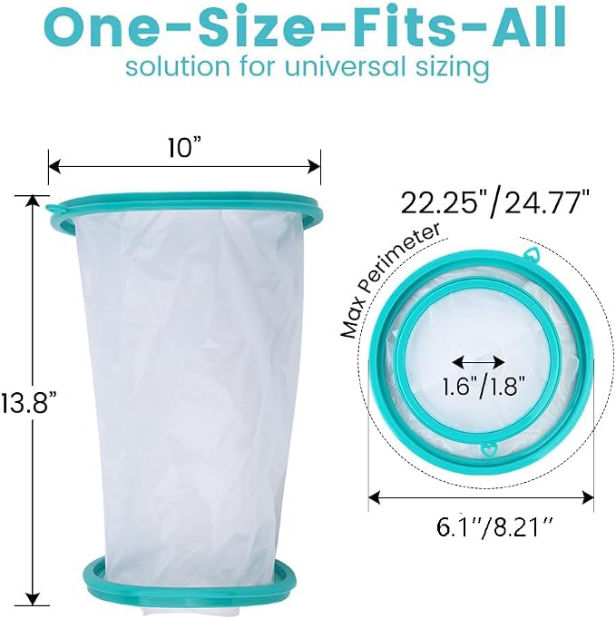 Cast Covers for Shower Leg, Waterproof Cast Cover for Showering, Knee Surgery - Image 3