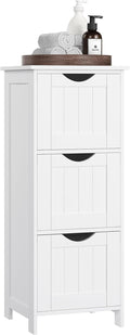 VASAGLE Floor Storage Cabinet, Freestanding Storage Unit by VASAGLEbySONGMICSHOME