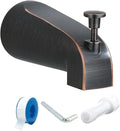 Tub Spout with Diverter, Slip On Bathtub Spout Fits 1/2'' Copper Tube, Bathroom by FROPO