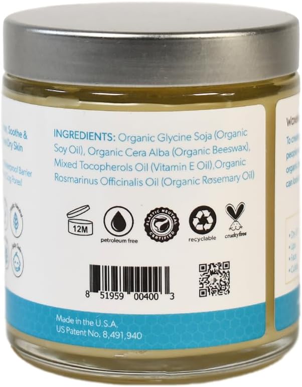 Waxelene Original Aerated Balm, Travel Jar, Organic Multipurpose Ointment the - Image 4