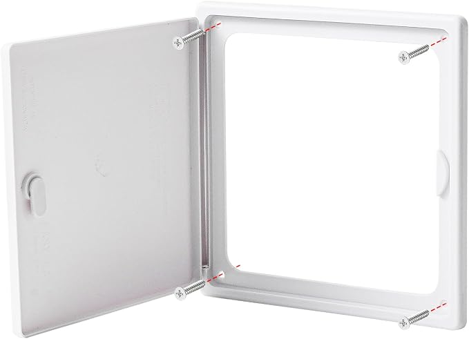 Access Panel 12x16 with Door Plastic White - Image 4