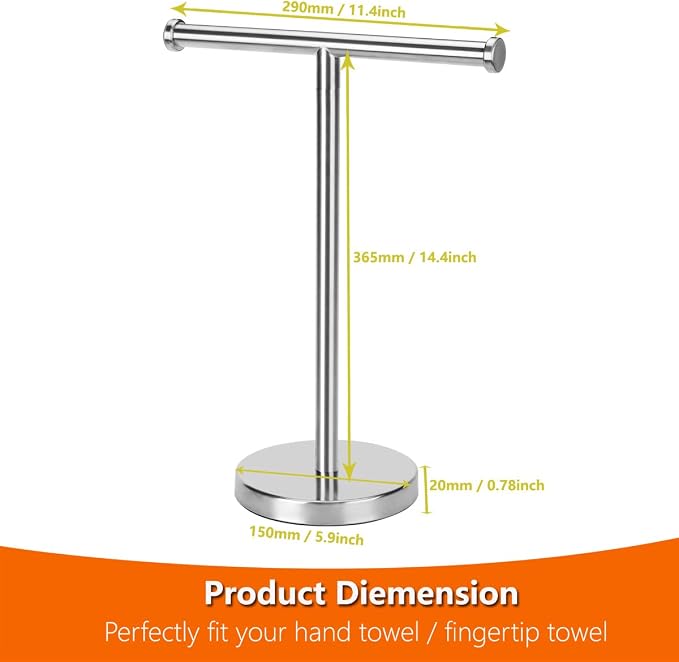 Towel Rack Hand Towel Stand, Bathroom Hand Towel Holder Stand - Image 7