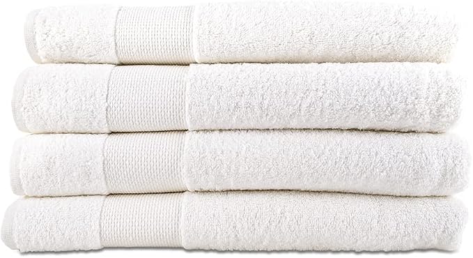Hencely Premium Bath Towel Set of 4-28x58 Inches by HENCELY