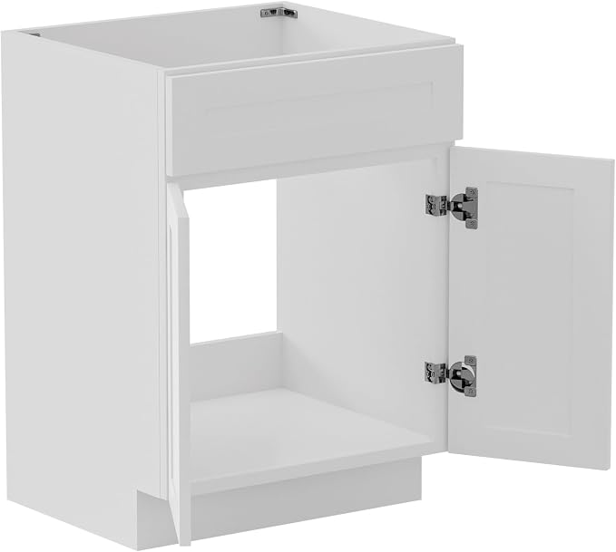 KitchenMan Bathroom Vanity Without Sink and Top 24 Inch Unassembled Bathroom - Image 9