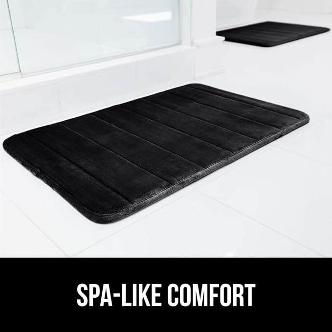 GORILLA GRIP Memory Foam Bath Mat, Soft Absorbent US Designed Bathroom Rug - Image 8