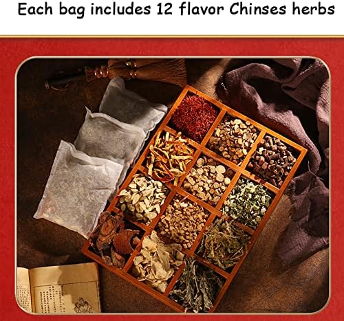30 Bags Herb Foot Spa Soak, Chinese Herbal Foot Bath Packets - Image 2