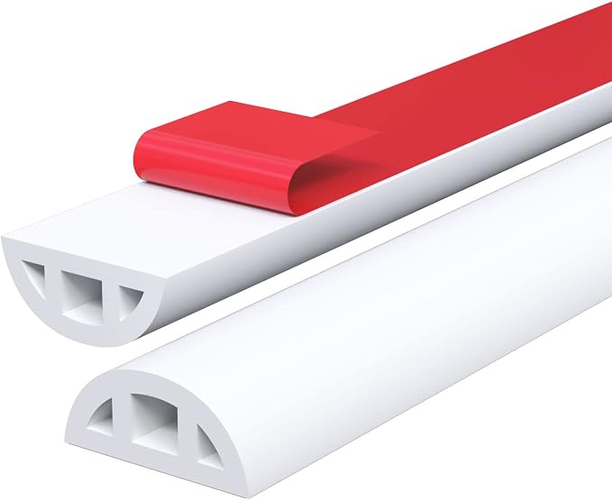 67" Shower Threshold Water Dam, Self-Adhesive Shower Barrier and Kitchen Water by Junsen