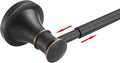 BESy Adjustable Bronze 16 to 26 Inch Bath Towel Bar Rack by BESy