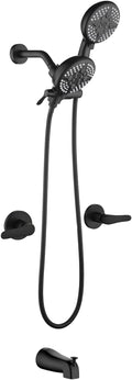 2 Handles Tub Shower Faucet Set Shower System by SHAMANDA
