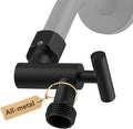 YDmeet All Metal Shower Head Adapter, 360 ° Adjustable Shower Head Extension by YDmeet