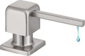 CREA Soap Dispenser for Kitchen Sink, Kitchen Soap Dispenser Brushed Nickel by CREA