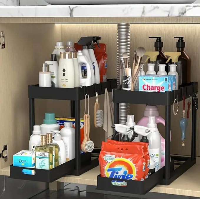 Over Sink Shelf Organizer 1pack, No Drill Easy Installation, Heavy Duty - Image 3