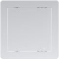 6 x 6 Inch White Square ABS Plastic Plumbing Access Panel by Unknown