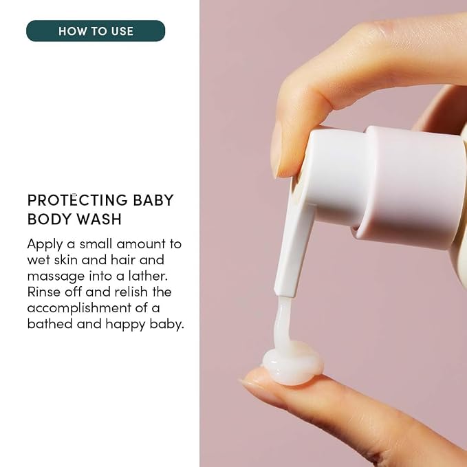Evereden Protecting Baby Body Wash and Shampoo 8.5 oz. | Clean & Gentle Baby - Image 4