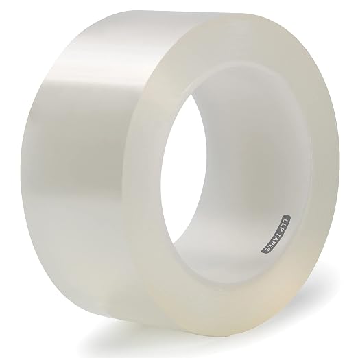LLPT Caulk Tape Clear 2 Inch x 33 Feet Extra Waterproof Heavy Duty Adhesive by LLPT-AllAboutAdhesiveTapes