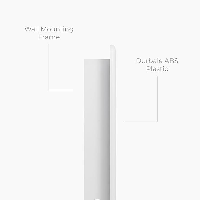4x4 Inch White Access Panel – ABS Plastic Rectangular Wall & Ceiling Access Door - Image 5