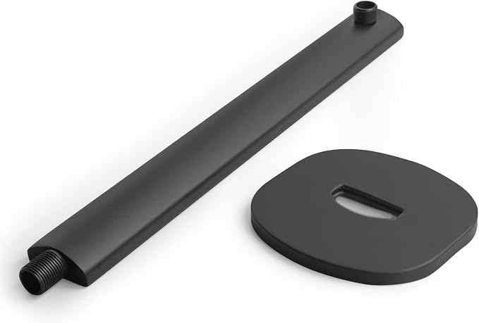 PHASAT Shower Arm with Flange, Stainless Steel Shower Head Extension Arm - Image 7