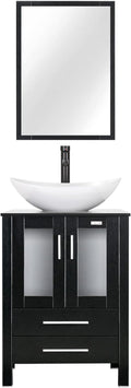 eclife 24" Modern Bathroom Vanity Sink Combo Freestanding Cabinet by eclife