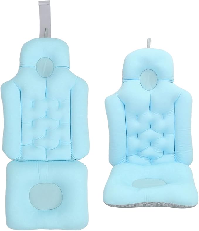 Bathtub Cushion for Adults, Soft Breathable Folding Headrest Back Support Bath - Image 7