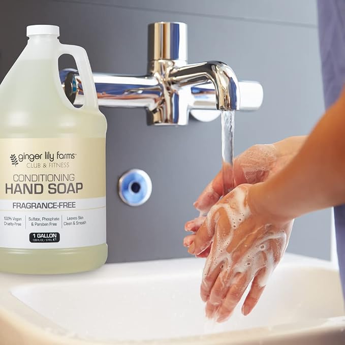 Ginger Lily Farms Club & Fitness Conditioning Liquid Hand Soap Refill, 100% - Image 5
