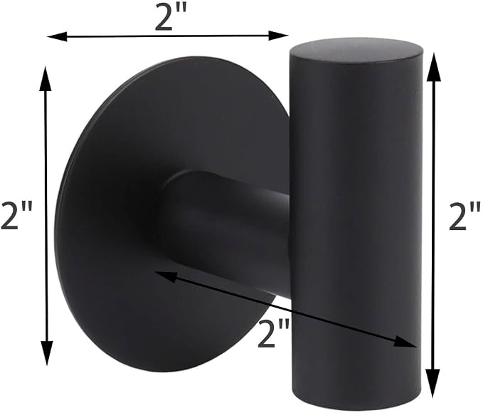 TocTen Bath Towel Hook, Strong Self Adhesive Robe Hook, SUS 304 Stainless Steel - Image 7