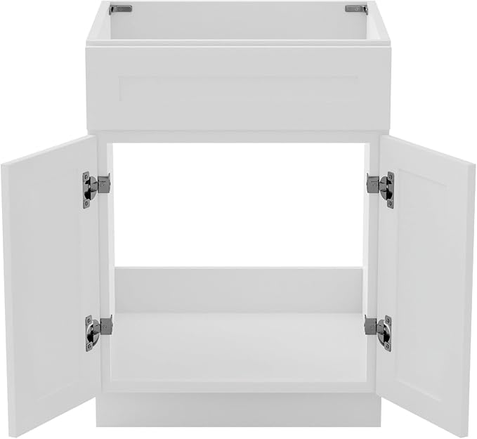 KitchenMan Bathroom Vanity Without Sink and Top 24 Inch Unassembled Bathroom - Image 7