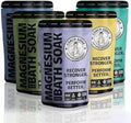 5 Pack Bundle: Coach Soak Recovery Bath Soak, Epsom Salt Bulk, Bath Salts Bulk by CoachSoak