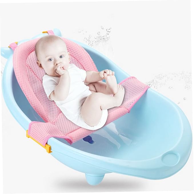 Baby Bath Seat Support Net Bathtub Shower Mesh Non Slip Adjustable - Image 6