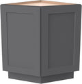 Corner Cabinet for Kitchen Bathroom, Solid Wood Frame by HCIOANHomecabinetseries