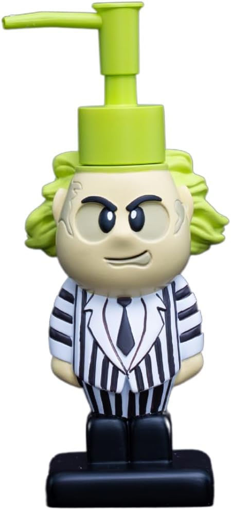 Beetlejuice Soap/Lotion/Hand Sanitizer Resin Pump Dispenser, 2.7 Ounces by Franco