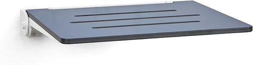 18 inch Silhouette Slimline Folding Wall Mount Shower Bench Seat by Seachrome
