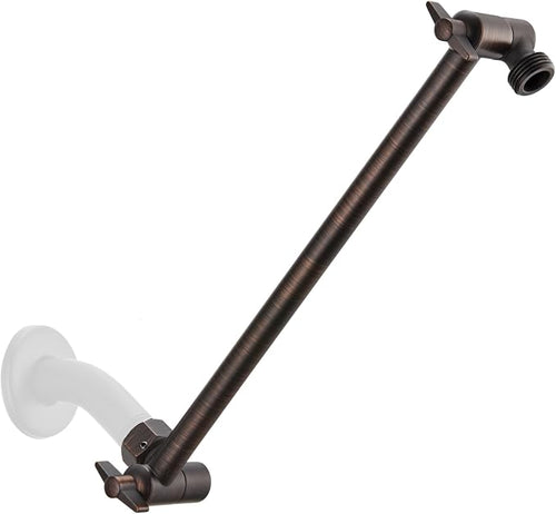 11 Inch Adjustable Shower Head Extension Arm by SINGINGRAIN