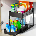 Over Sink Shelf Organizer 1pack, No Drill Easy Installation, Heavy Duty by PUNCTN