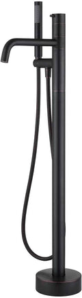 Freestanding Bathtub Faucet Floor Mount Tub Filler Oil Rubbed Bronze Brass by ArtiquaSanitaryWare