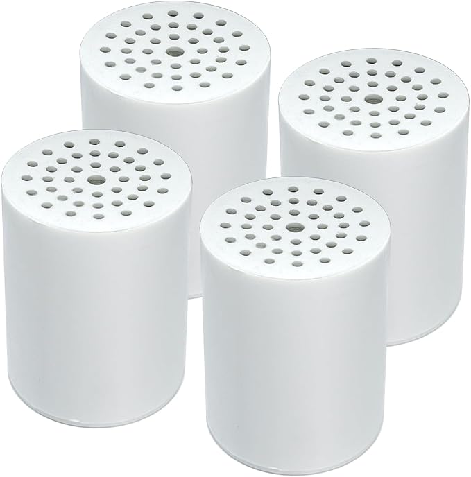 4 Pack 15 Stage Shower Filter Replacement Cartridge by CASAHEALforyourbetterlife