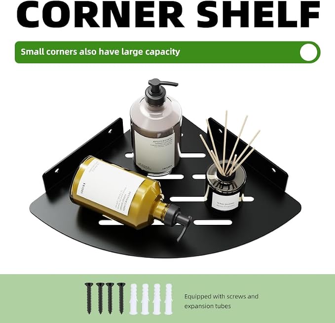 Metal Corner Shelf, Floating Shelves - Image 4